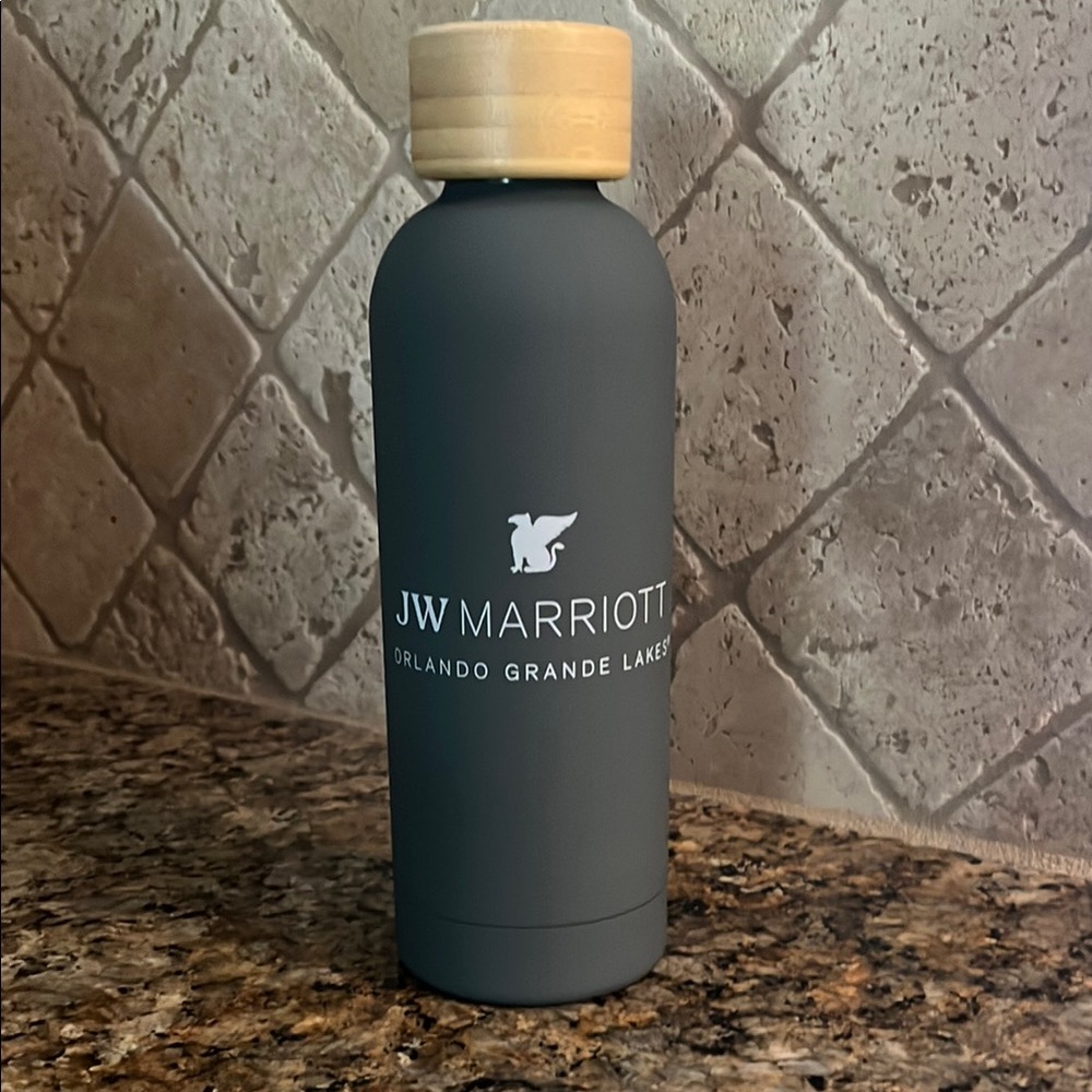 Gray Insulated Water Bottle
